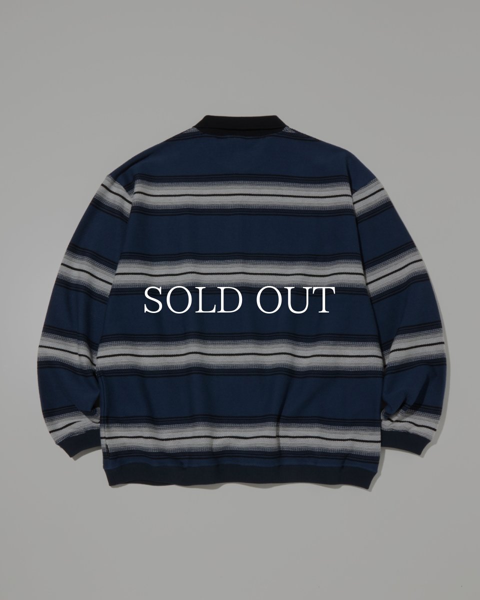 画像6: RADIALL  4 LINKS - HALF ZIP POLO SHIRT L/S (6)