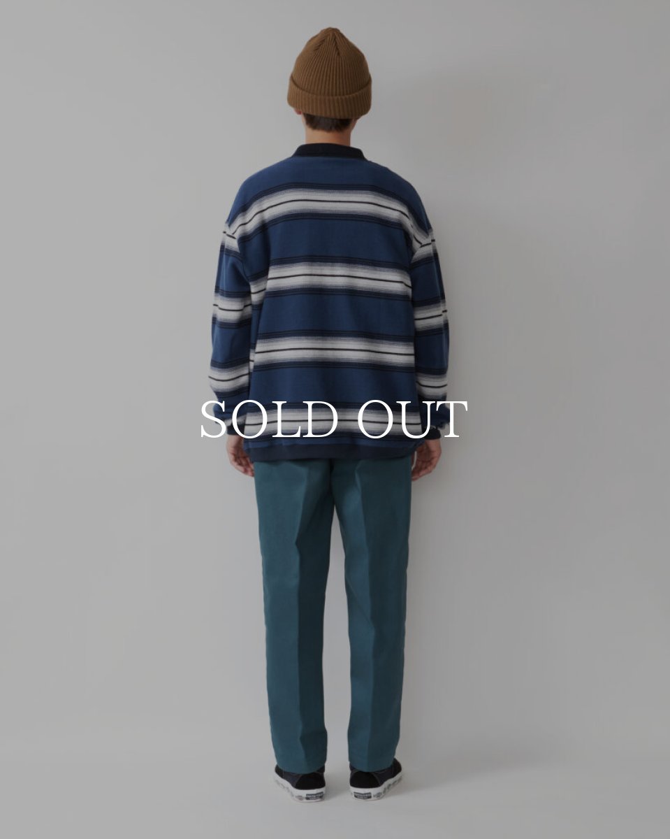 画像10: RADIALL  4 LINKS - HALF ZIP POLO SHIRT L/S (10)