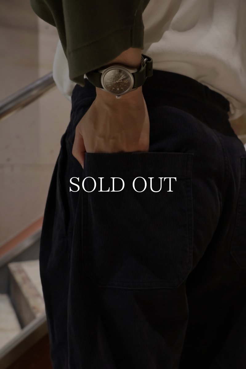 画像3: nonnative  VOYAGER EASY PANTS COTTON CORD SULFUR DYE (3)