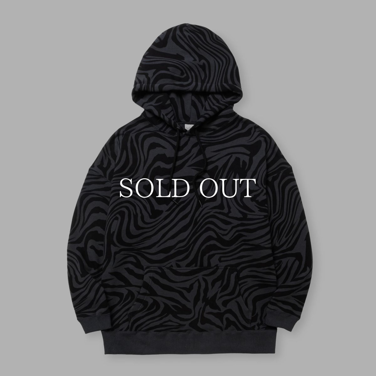 画像1: CALEE  ZEBRA PATTERN DROP PULLOVER HD (1)