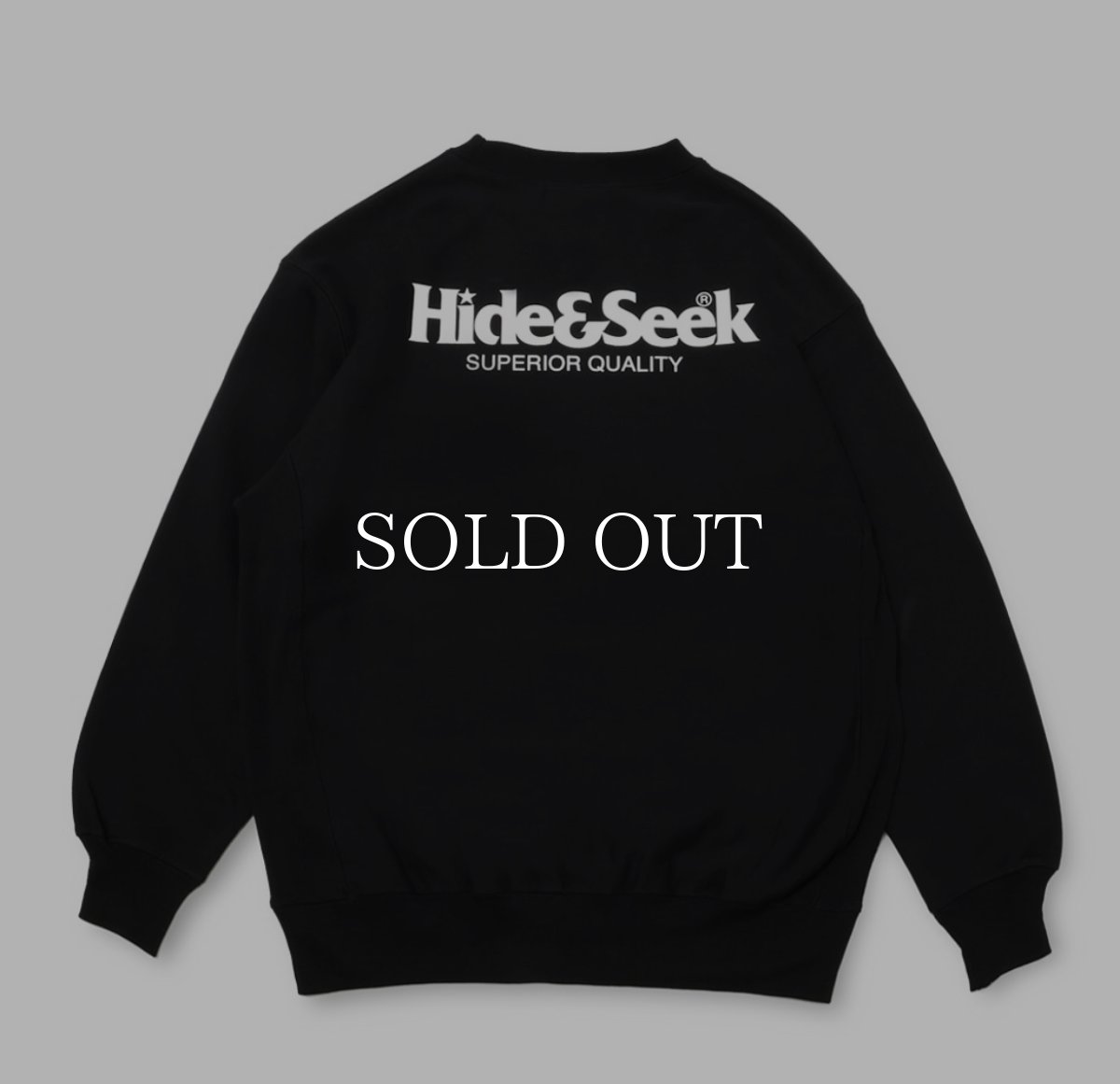 画像2: HideandSeek  Logo Sweat Shirt (2)