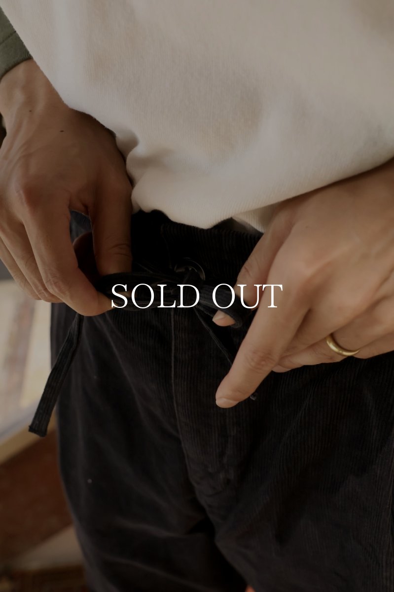 画像4: nonnative  VOYAGER EASY PANTS COTTON CORD SULFUR DYE (4)