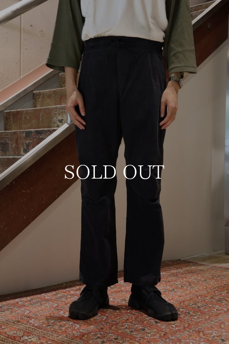 画像7: nonnative  VOYAGER EASY PANTS COTTON CORD SULFUR DYE (7)
