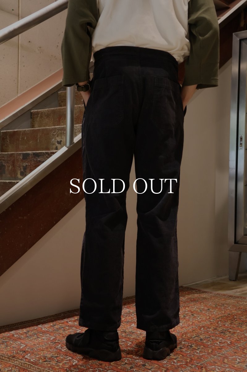 画像9: nonnative  VOYAGER EASY PANTS COTTON CORD SULFUR DYE (9)
