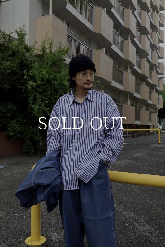 COOTIE PRODUCTIONS Stripe Broad L/S Shirt CTE-24A405 公式通販