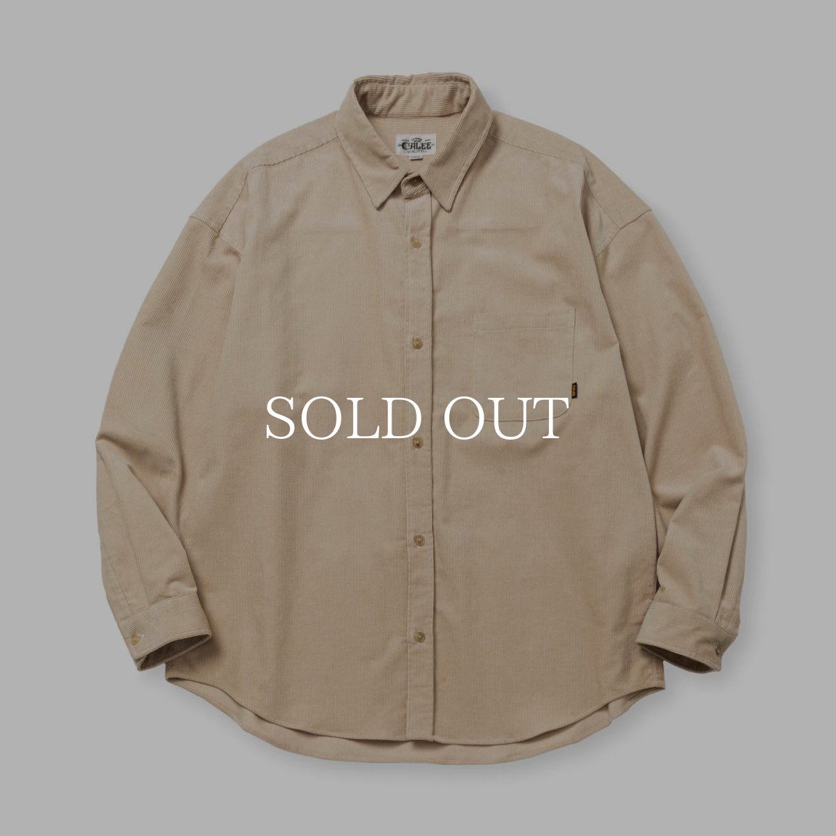 画像3: CALEE  ANTIQUE CORDUROY OVER SH (3)