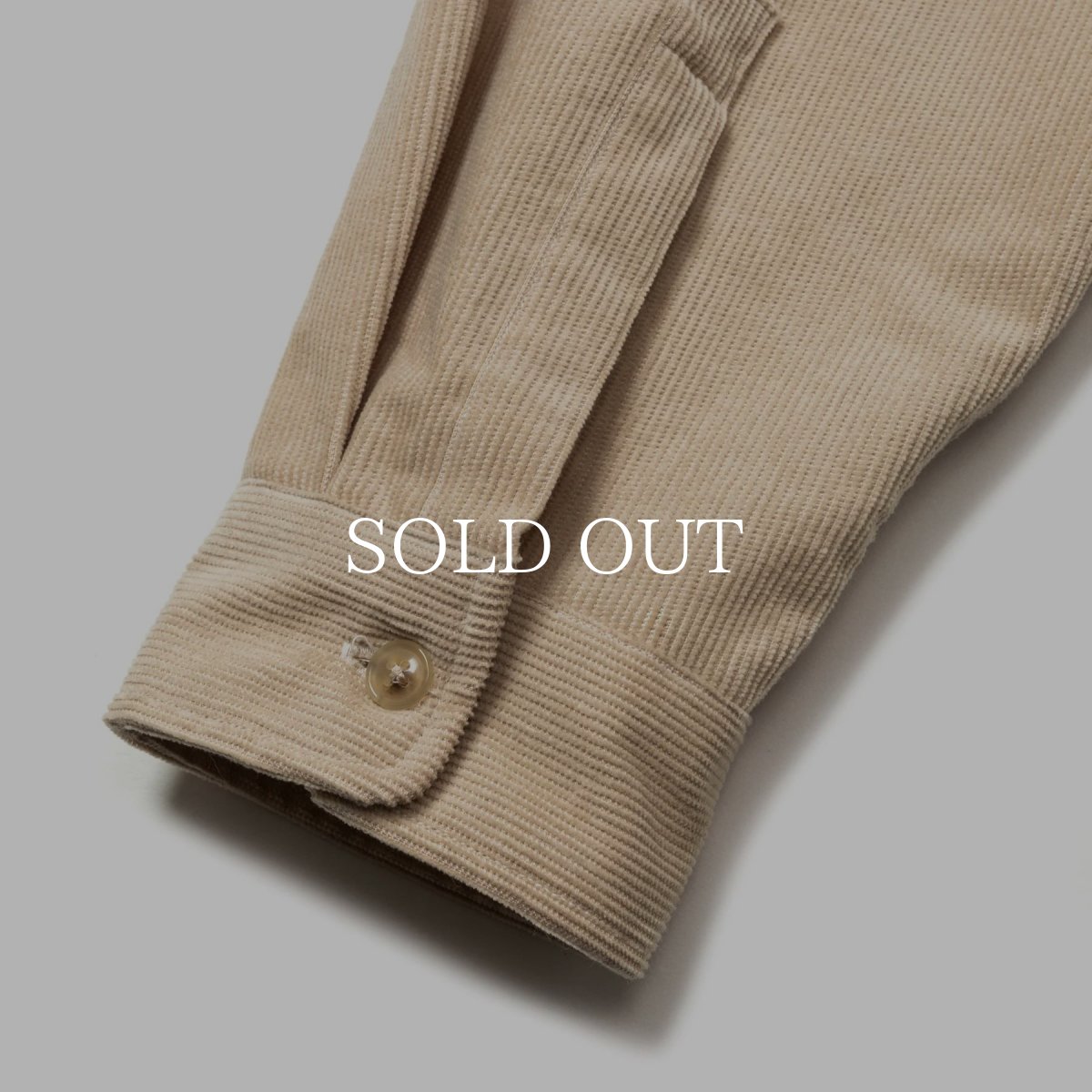 画像7: CALEE  ANTIQUE CORDUROY OVER SH (7)
