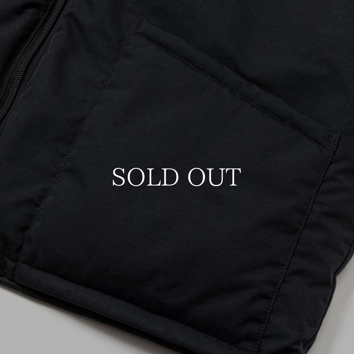 画像5: CALEE  TASLAN NYLON PADDED WAIST COAT (5)