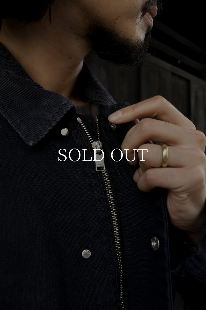 画像3: nonnative  WORKER JACKET COTTON OXFORD SULFUR DYE (3)