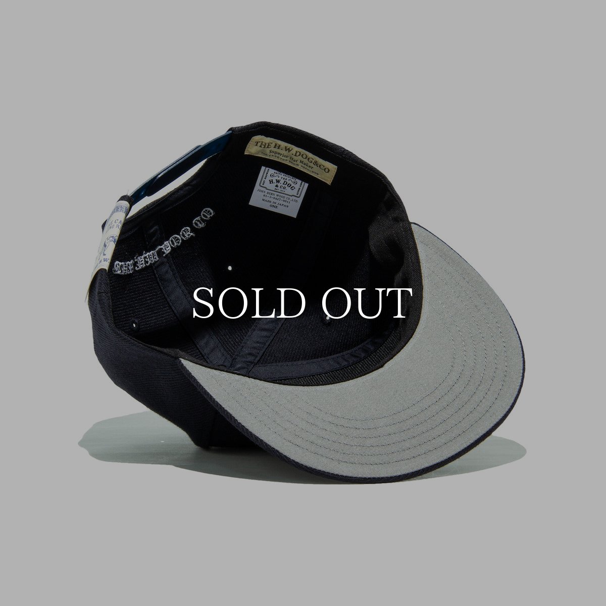 画像10: THE H.W.DOG&CO.  STIFF 6 PANEL CAP (10)