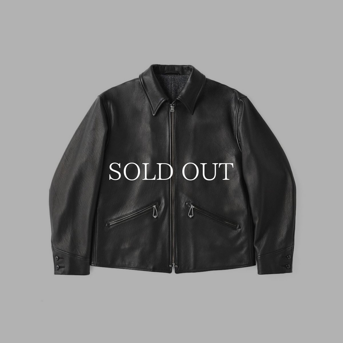 画像1: OLD JOE   PATINA DEERSKIN THURLOW JACKET (1)