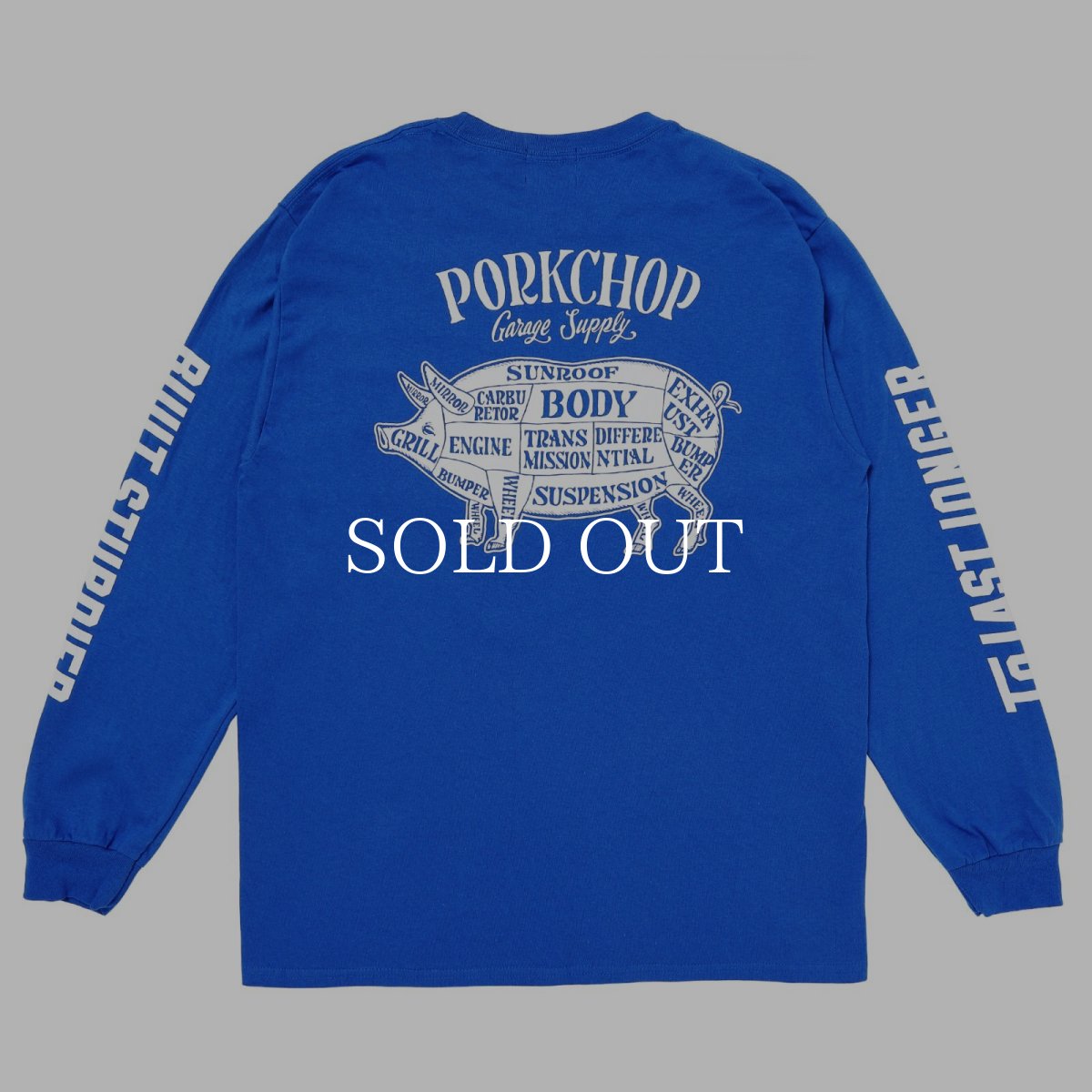 画像9: PORKCHOP GARAGE SUPPLY  PORK BACK L/S TEE (9)