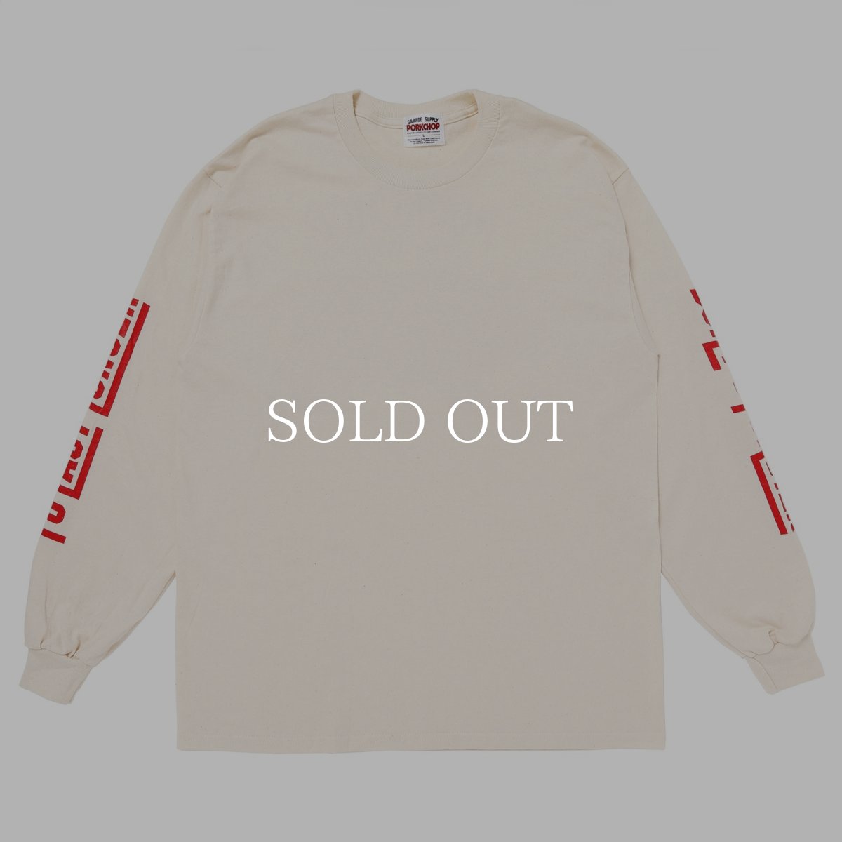 画像6: PORKCHOP GARAGE SUPPLY  PORK BACK L/S TEE (6)