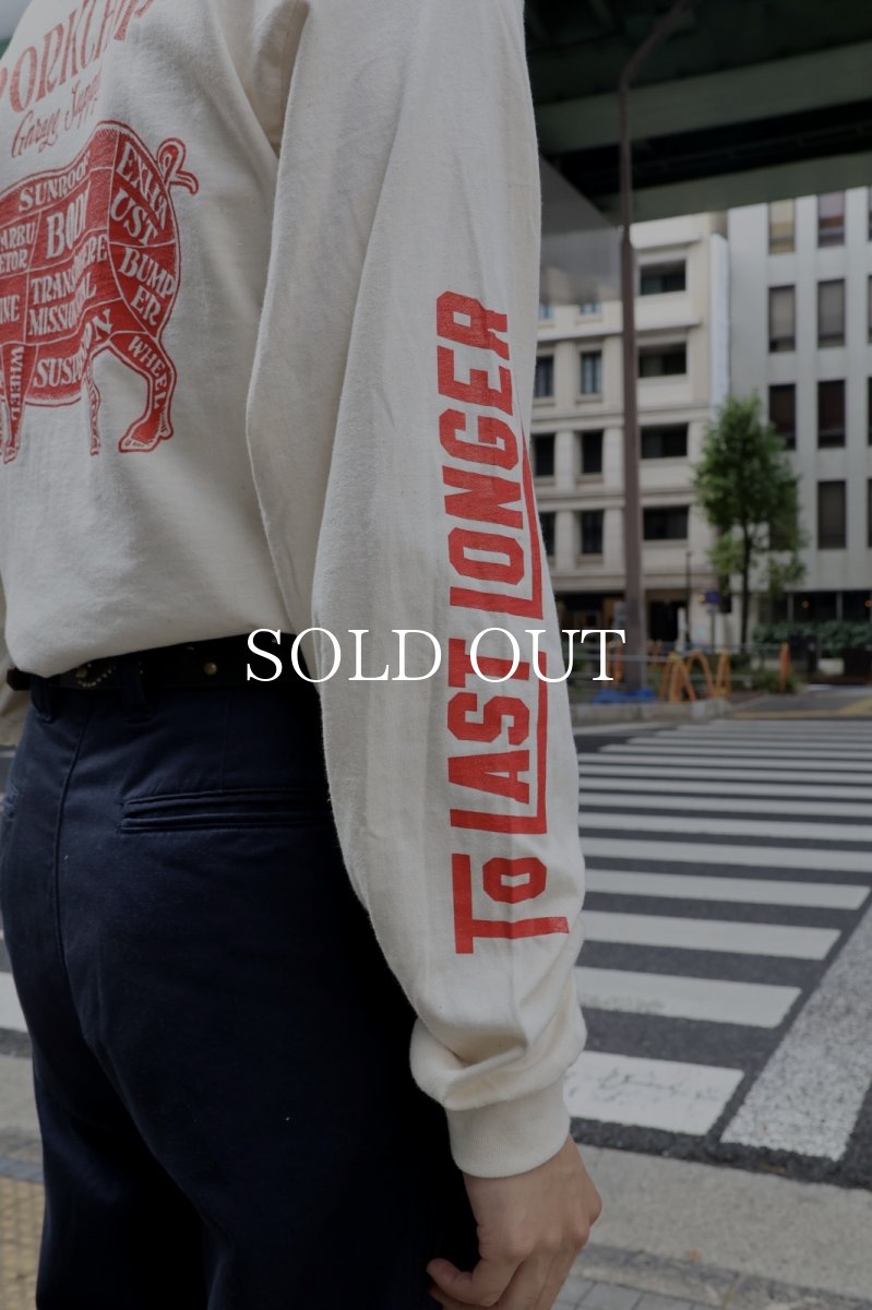 画像17: PORKCHOP GARAGE SUPPLY  PORK BACK L/S TEE (17)