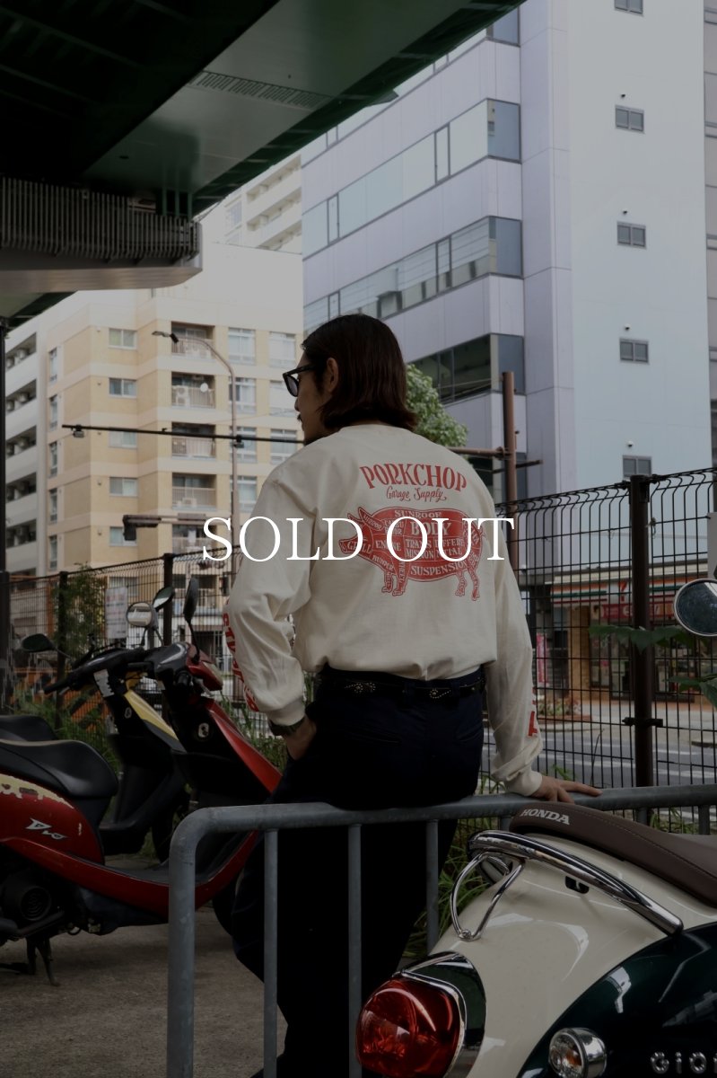 画像16: PORKCHOP GARAGE SUPPLY  PORK BACK L/S TEE (16)