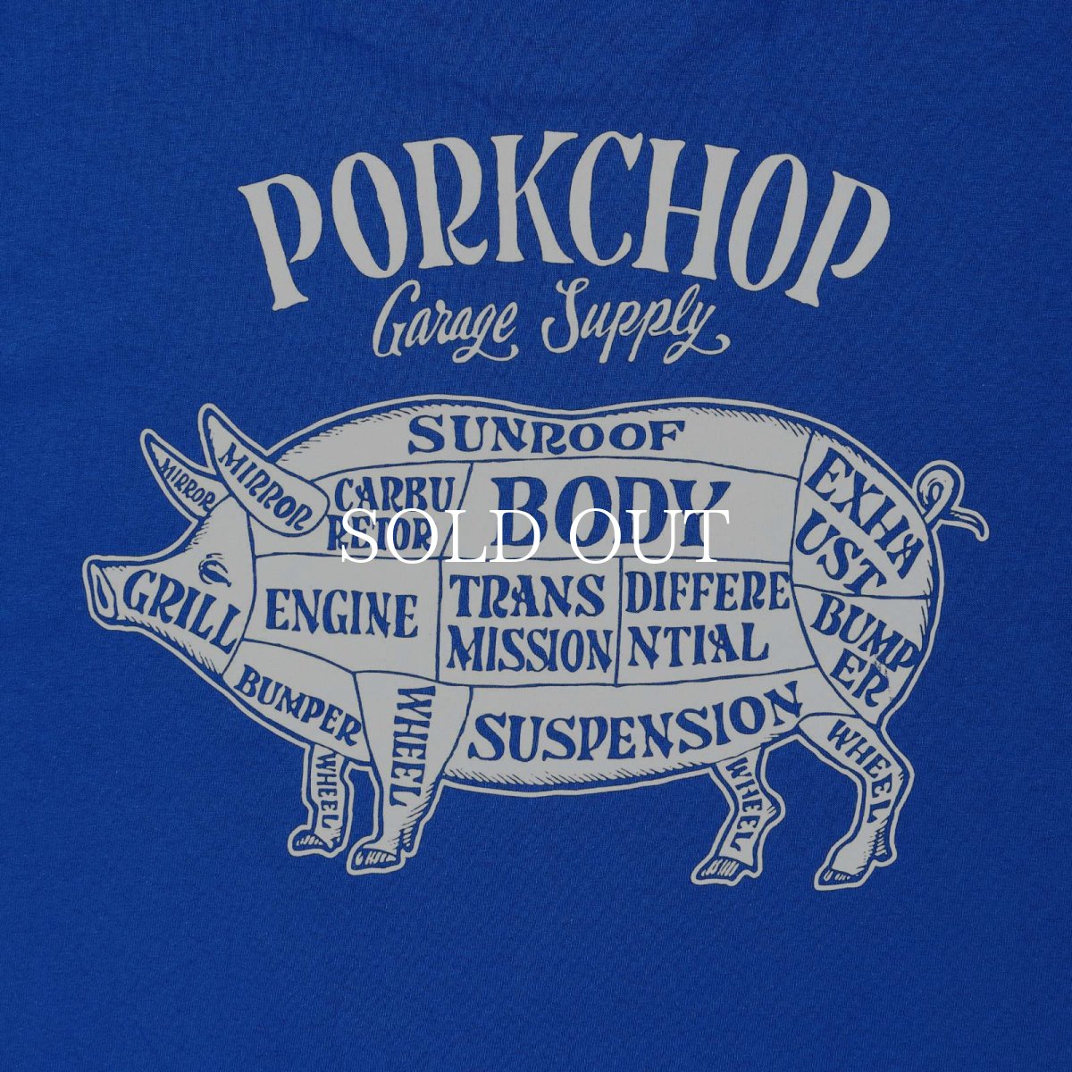 画像12: PORKCHOP GARAGE SUPPLY  PORK BACK L/S TEE (12)