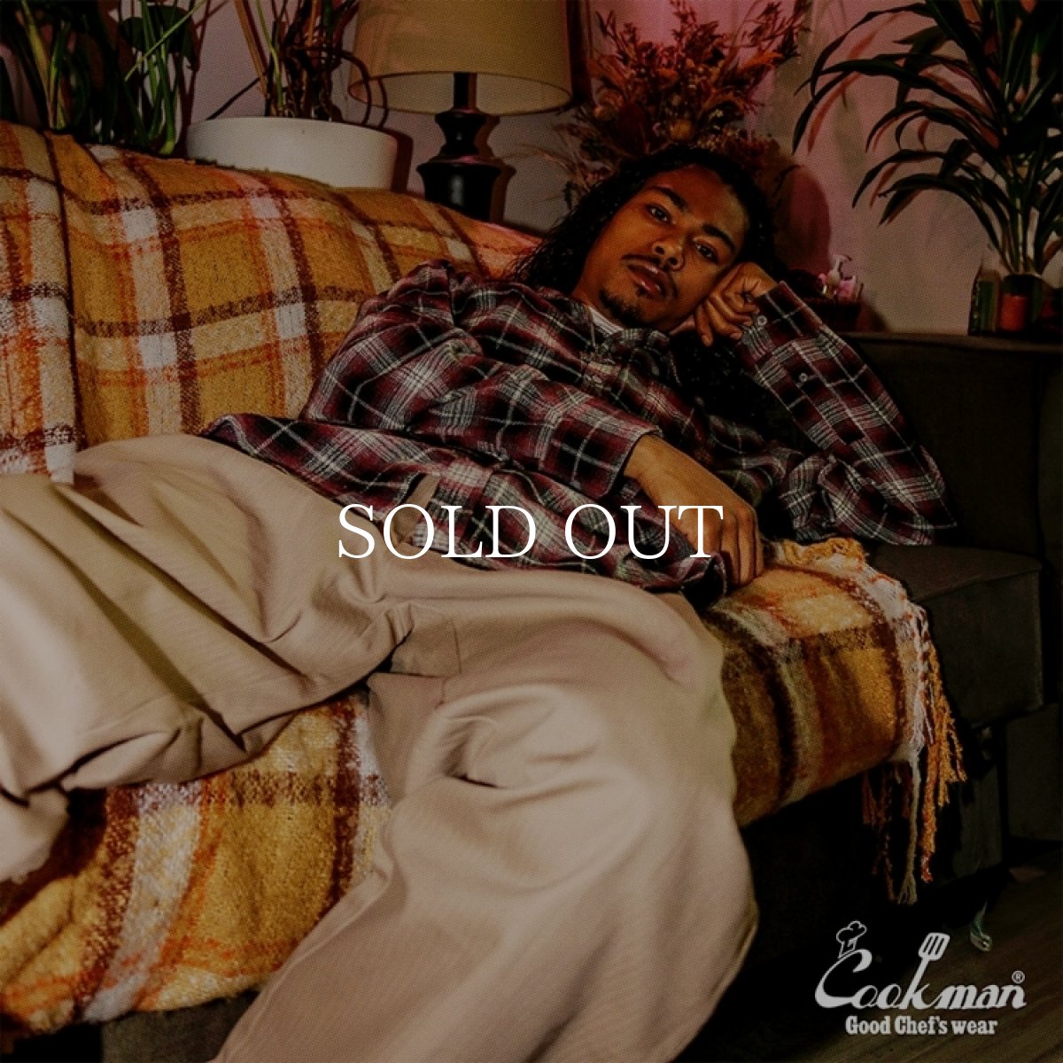 画像17: COOKMAN  Chef Pants Herringbone Peanuts (17)