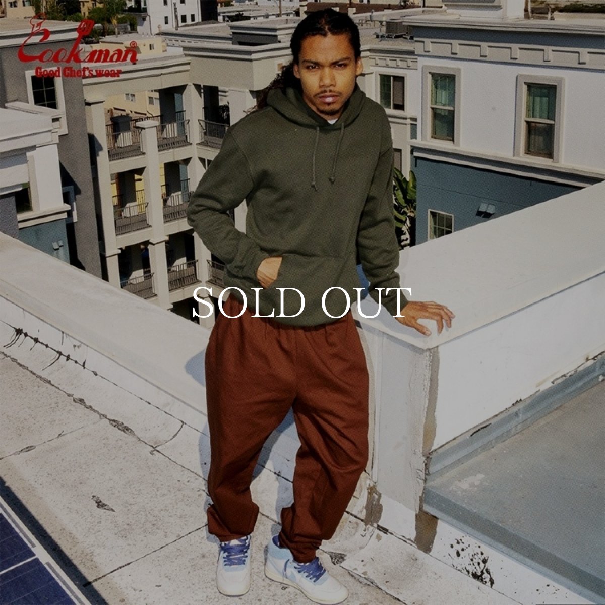 画像13: COOKMAN  Chef Pants Herringbone Chocolate (13)