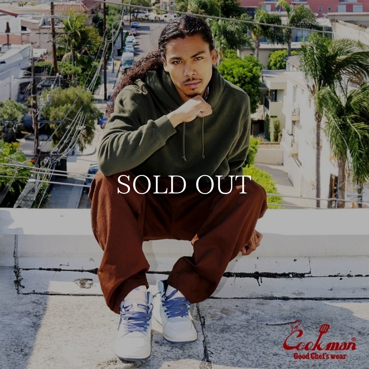 画像15: COOKMAN  Chef Pants Herringbone Chocolate (15)