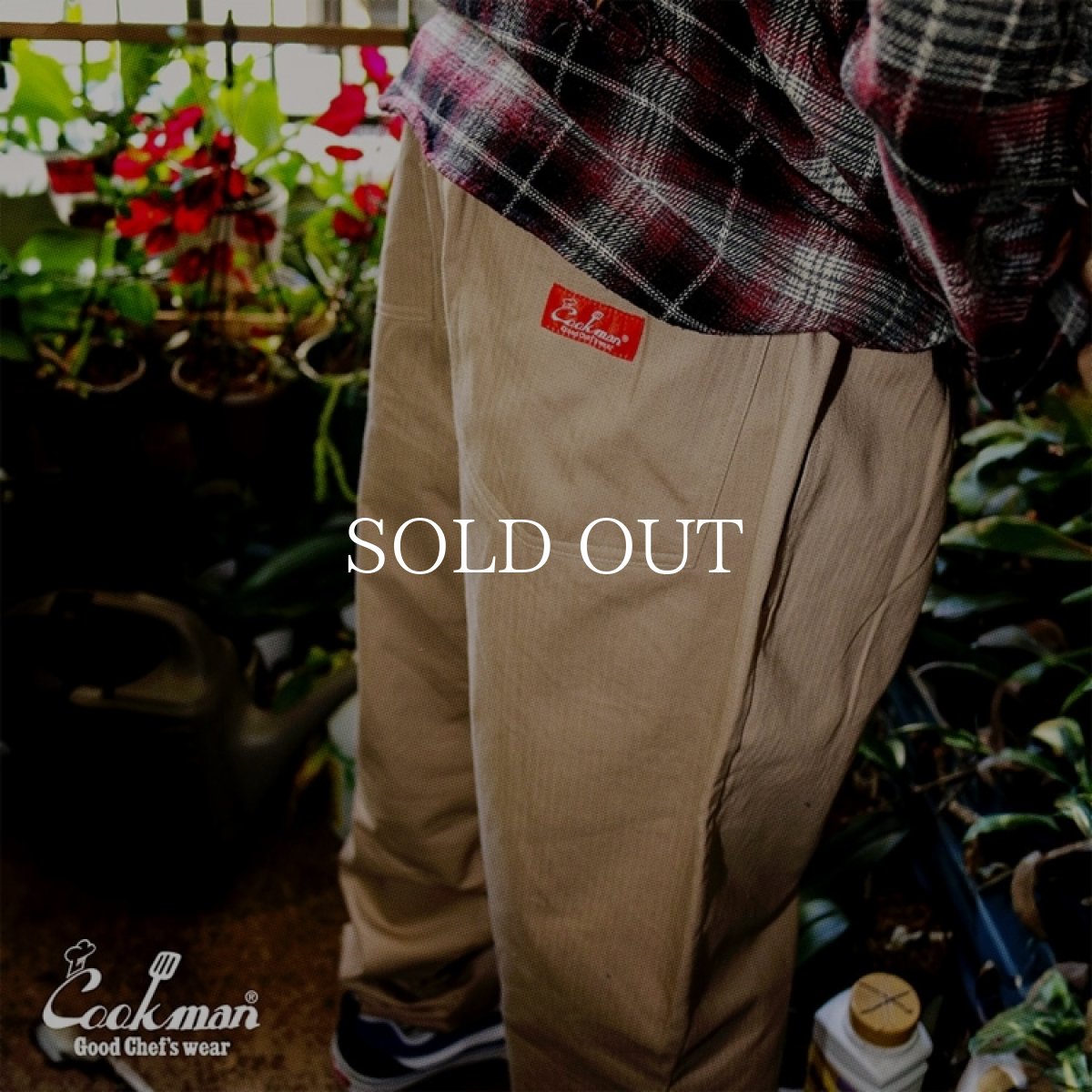 画像16: COOKMAN  Chef Pants Herringbone Peanuts (16)