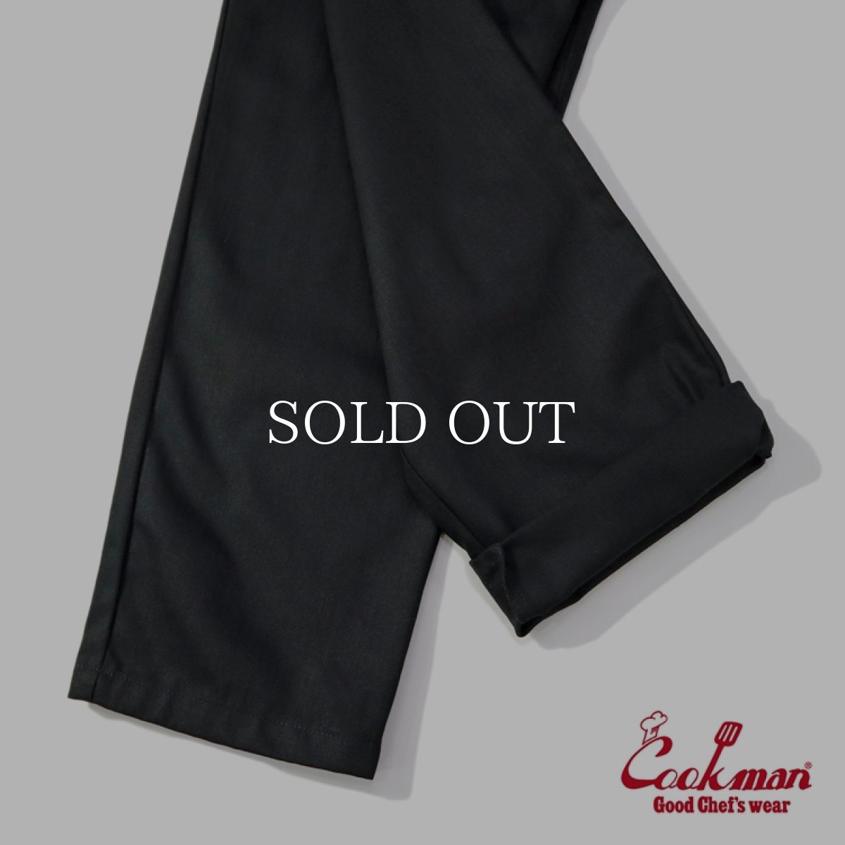 画像11: COOKMAN  Chef Pants Herringbone Black (11)