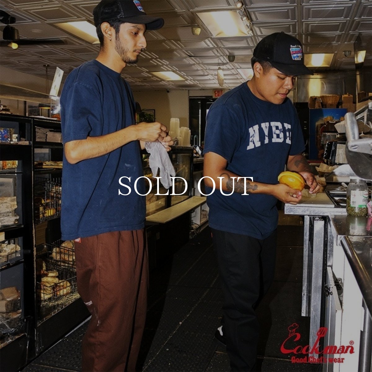 画像15: COOKMAN  Chef Pants Herringbone Black (15)