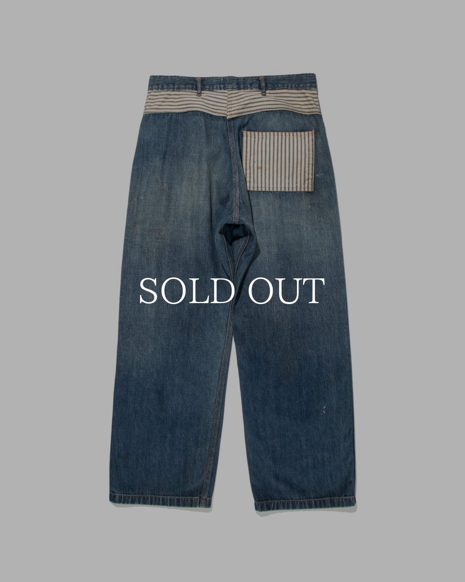 画像2: BOW WOW  LAPD PRISONER DENIM PT AGING (2)