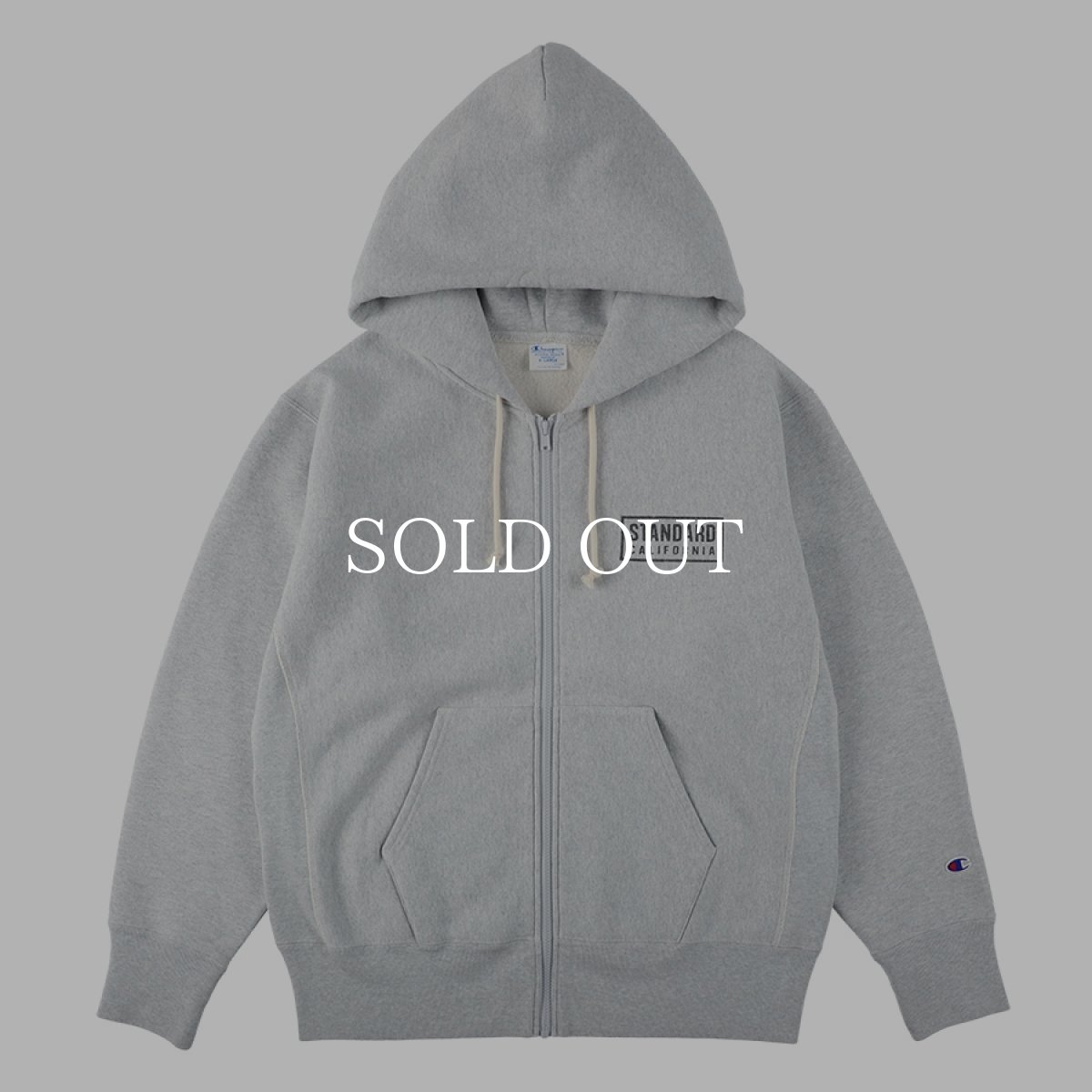 画像2: STANDARD CALIFORNIA  Champion for SD Exclusive Zip Hood Sweat (2)