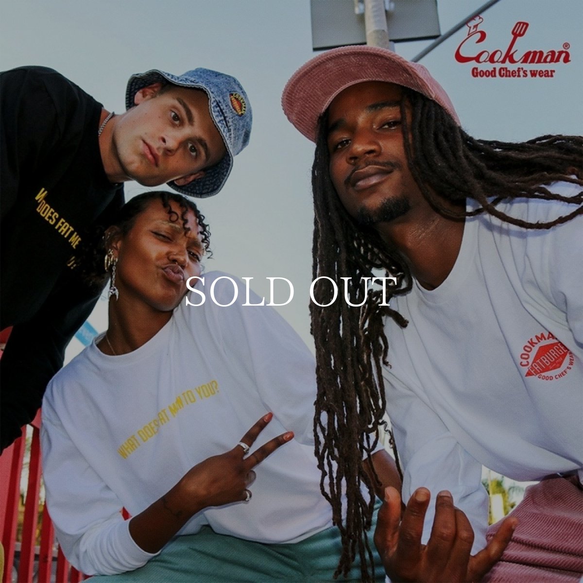 画像30: COOKMAN  ウォッシュドロングスリーブTシャツ FAT Topping Menu (30)