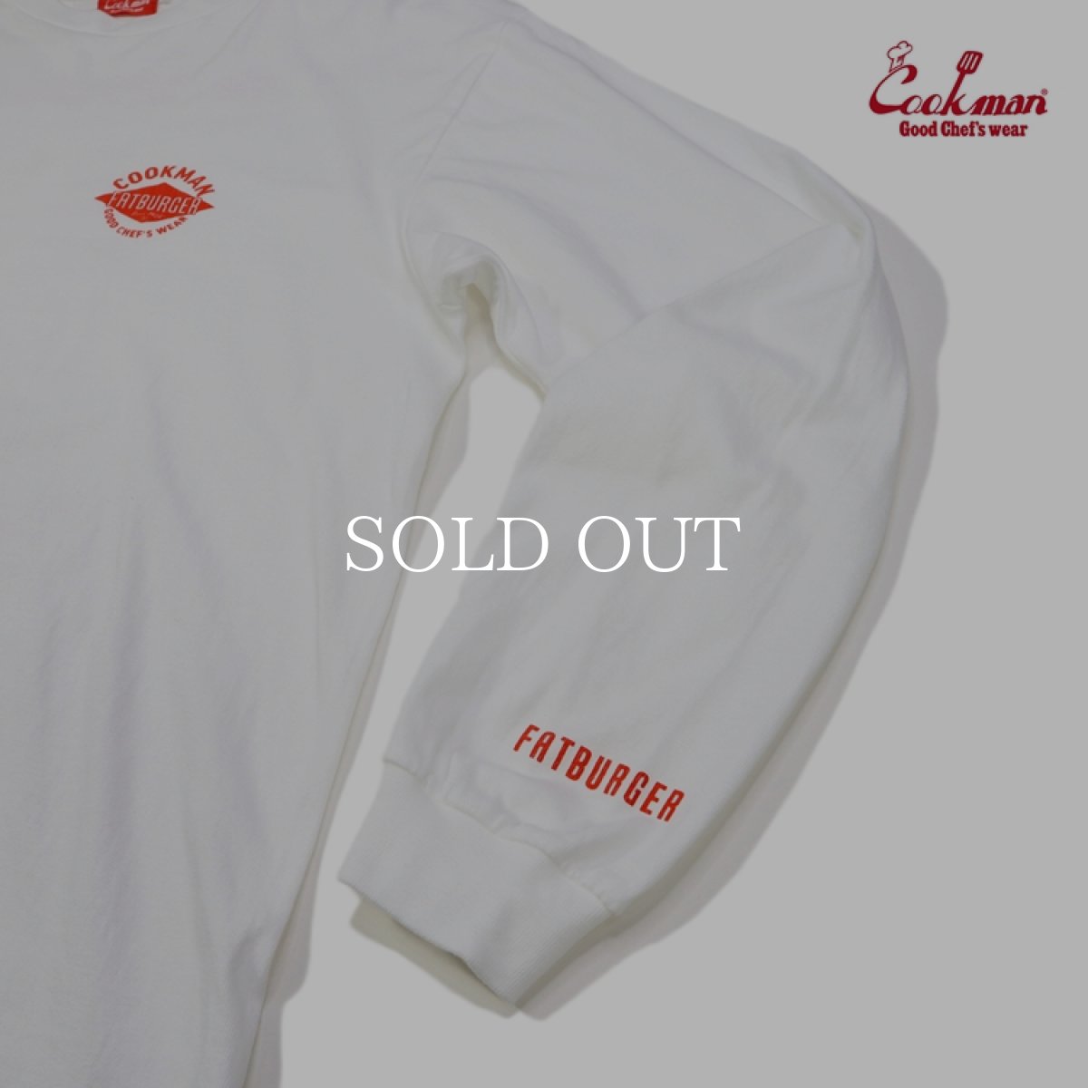 画像11: COOKMAN  ウォッシュドロングスリーブTシャツ FAT Topping Menu (11)