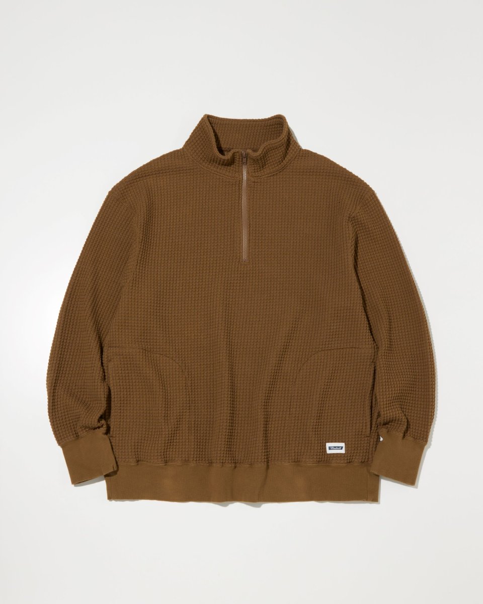 画像9: RADIALL  BIG WAFFLE - HALF ZIP SWEATSHIRT L/S (9)