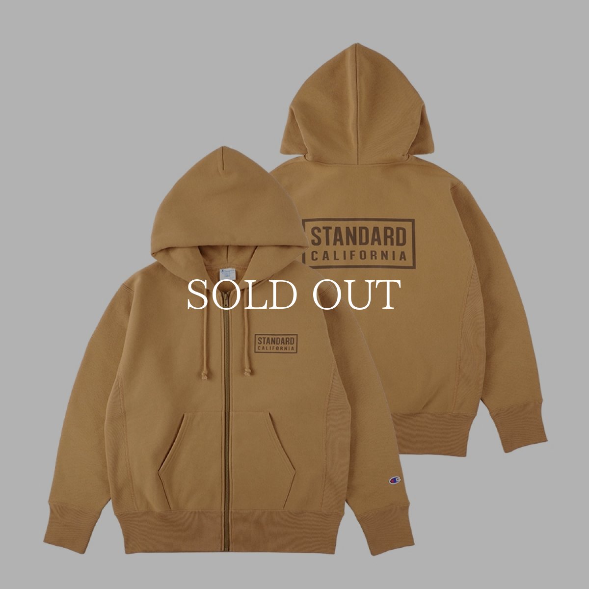 画像9: STANDARD CALIFORNIA  Champion for SD Exclusive Zip Hood Sweat (9)