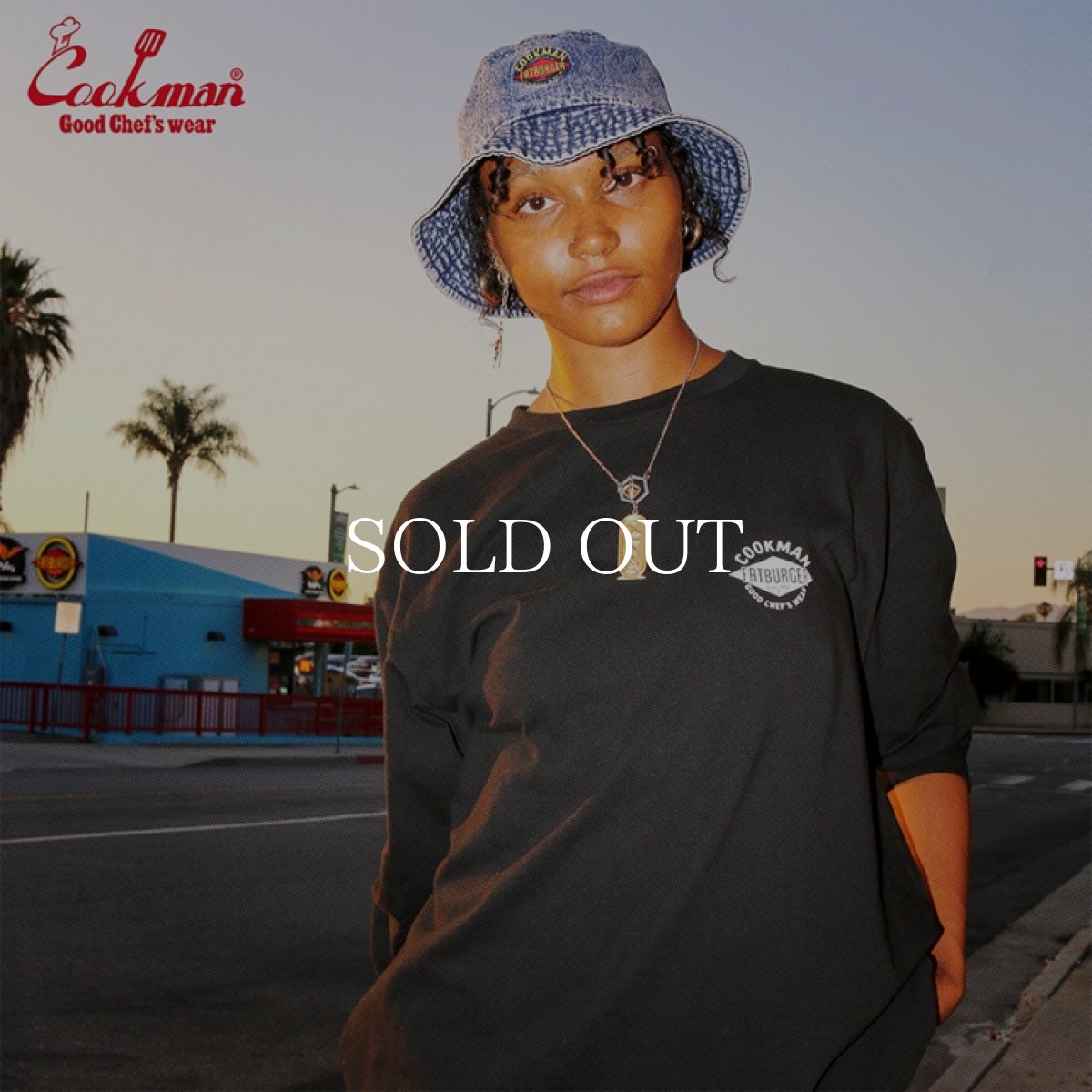 画像25: COOKMAN  ウォッシュドロングスリーブTシャツ FAT Topping Menu (25)