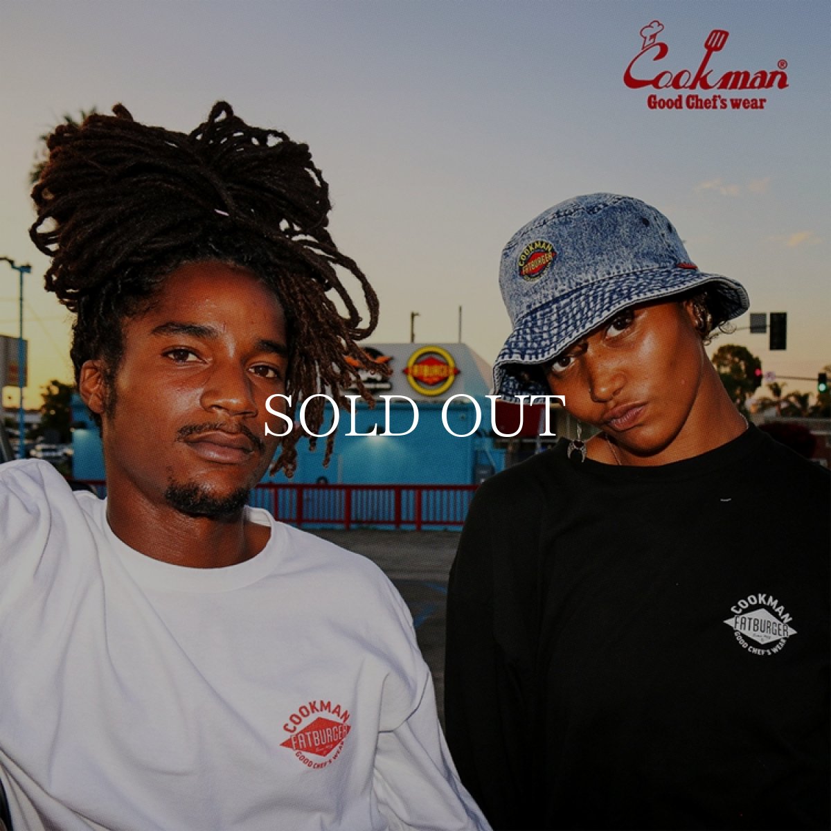 画像20: COOKMAN  ウォッシュドロングスリーブTシャツ FAT Topping Menu (20)