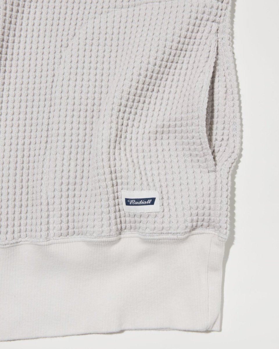 画像8: RADIALL  BIG WAFFLE - HALF ZIP SWEATSHIRT L/S (8)