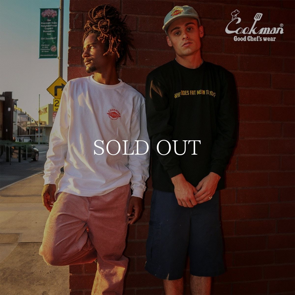 画像26: COOKMAN  ウォッシュドロングスリーブTシャツ FAT Topping Menu (26)