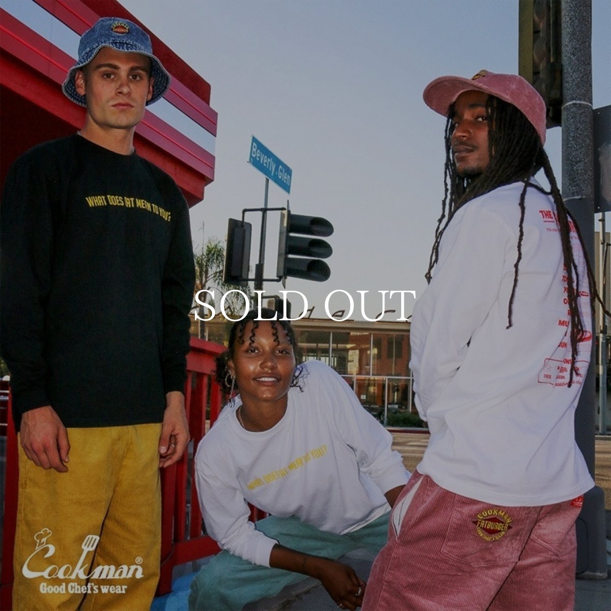 画像13: COOKMAN  Chef Pants Semiwide Corduroy FAT Pink (13)