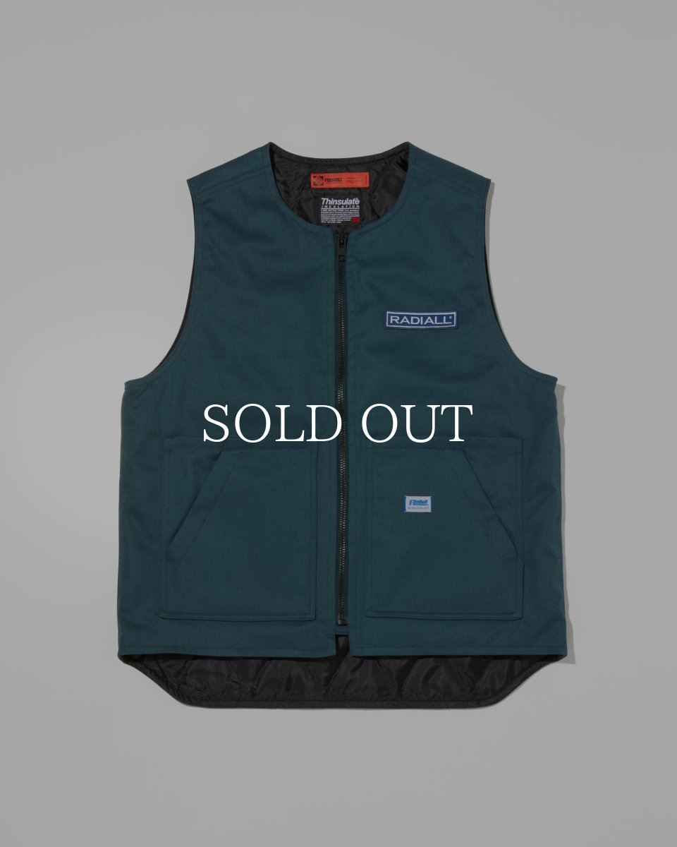 画像13: RADIALL  CNQ RIVERSIDE - ZIP UP VEST (13)