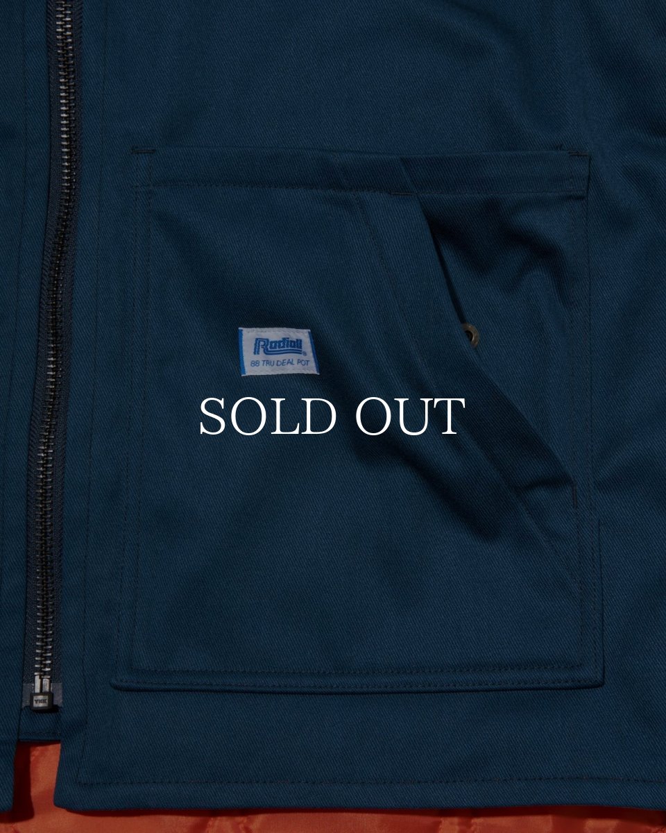 画像10: RADIALL  CNQ RIVERSIDE - ZIP UP VEST (10)