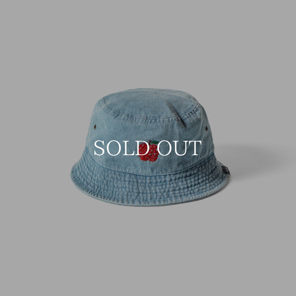 画像9: APPLEBUM  “APPLE LOGO" DENIM BUCKET HAT (9)