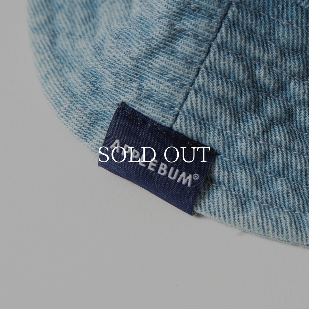 画像15: APPLEBUM  “APPLE LOGO" DENIM BUCKET HAT (15)