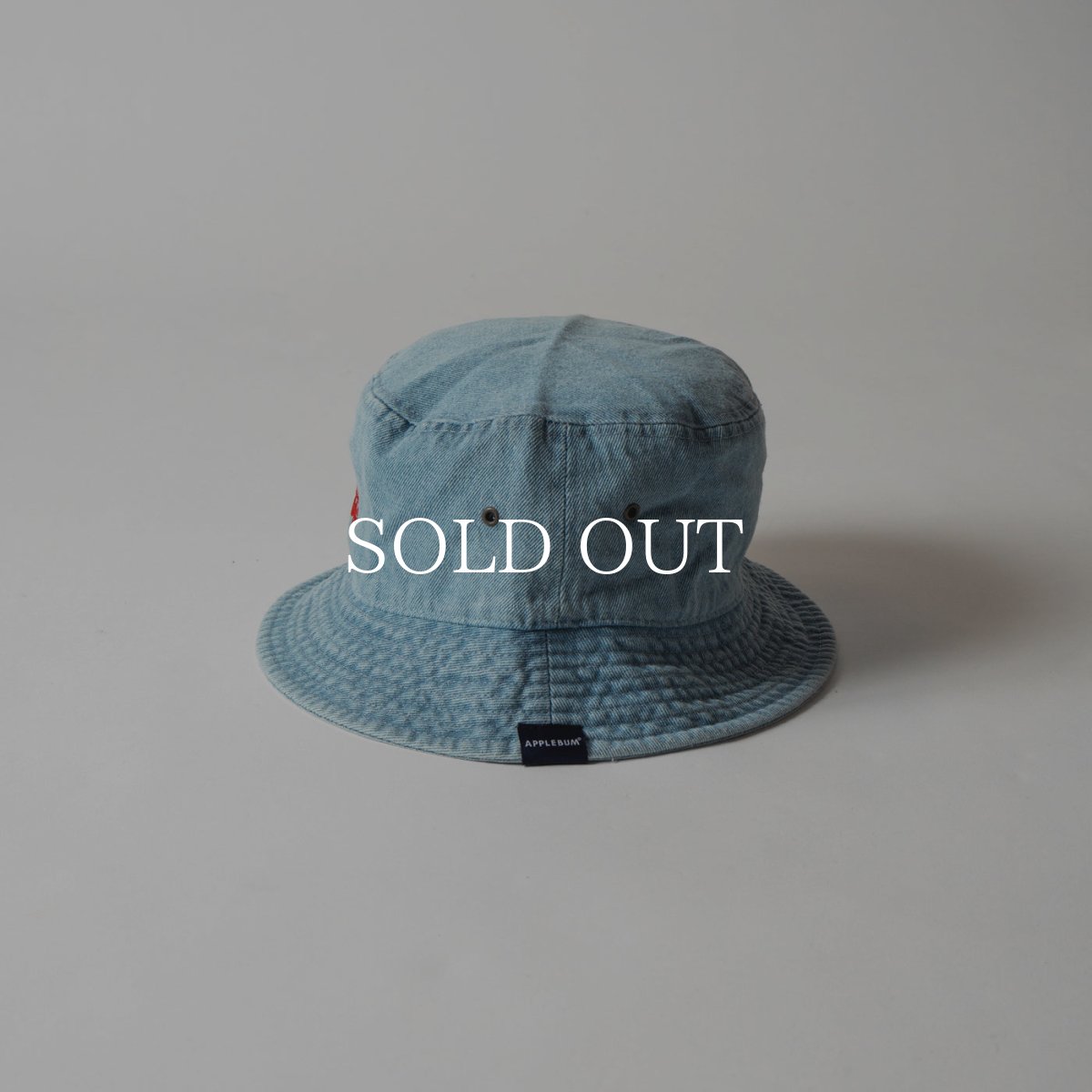 画像11: APPLEBUM  “APPLE LOGO" DENIM BUCKET HAT (11)