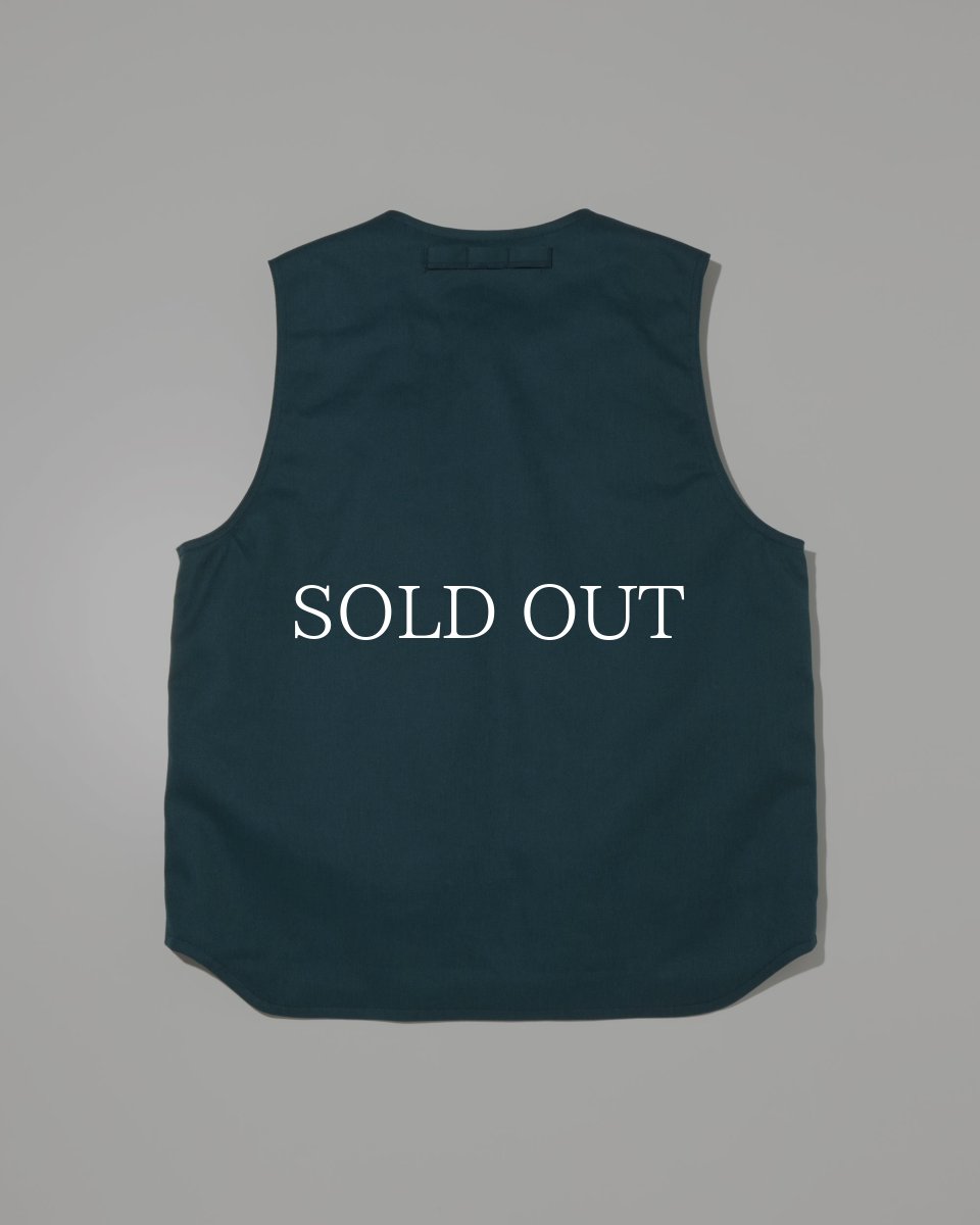 画像14: RADIALL  CNQ RIVERSIDE - ZIP UP VEST (14)