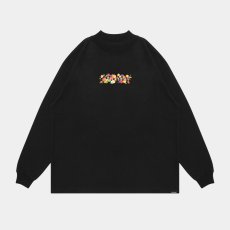 画像1: APPLEBUM  "FLOWERS LOGO" MOCKNECK L/S T-SHIRT (1)