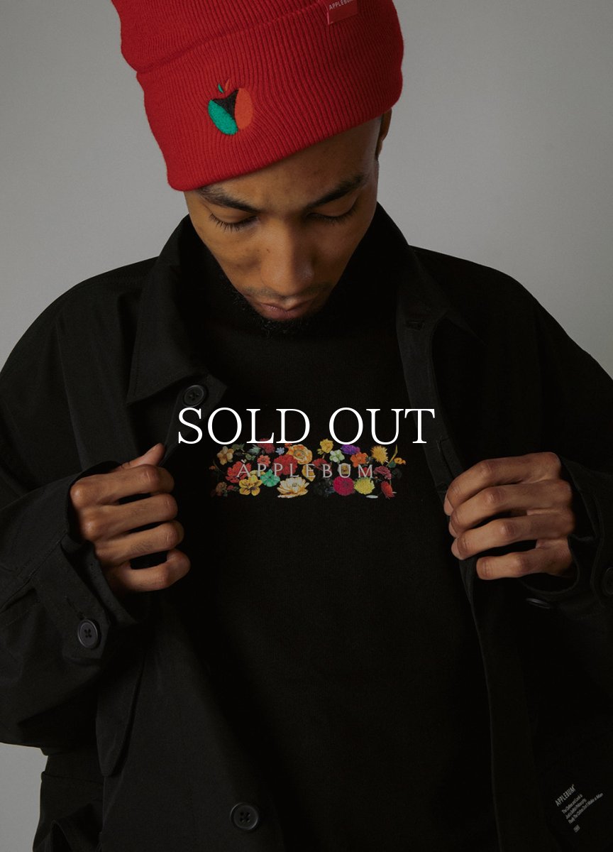 画像7: APPLEBUM  "FLOWERS LOGO" MOCKNECK L/S T-SHIRT (7)