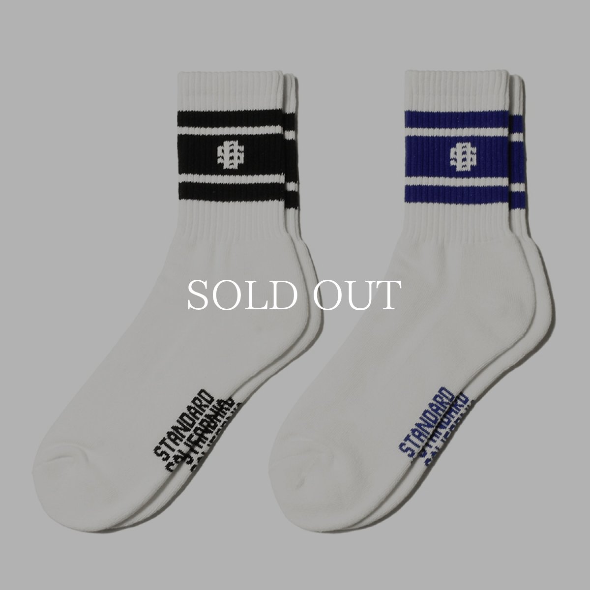 画像1: STANDARD CALIFORNIA  【再入荷】SD Sports Socks-2P (1)