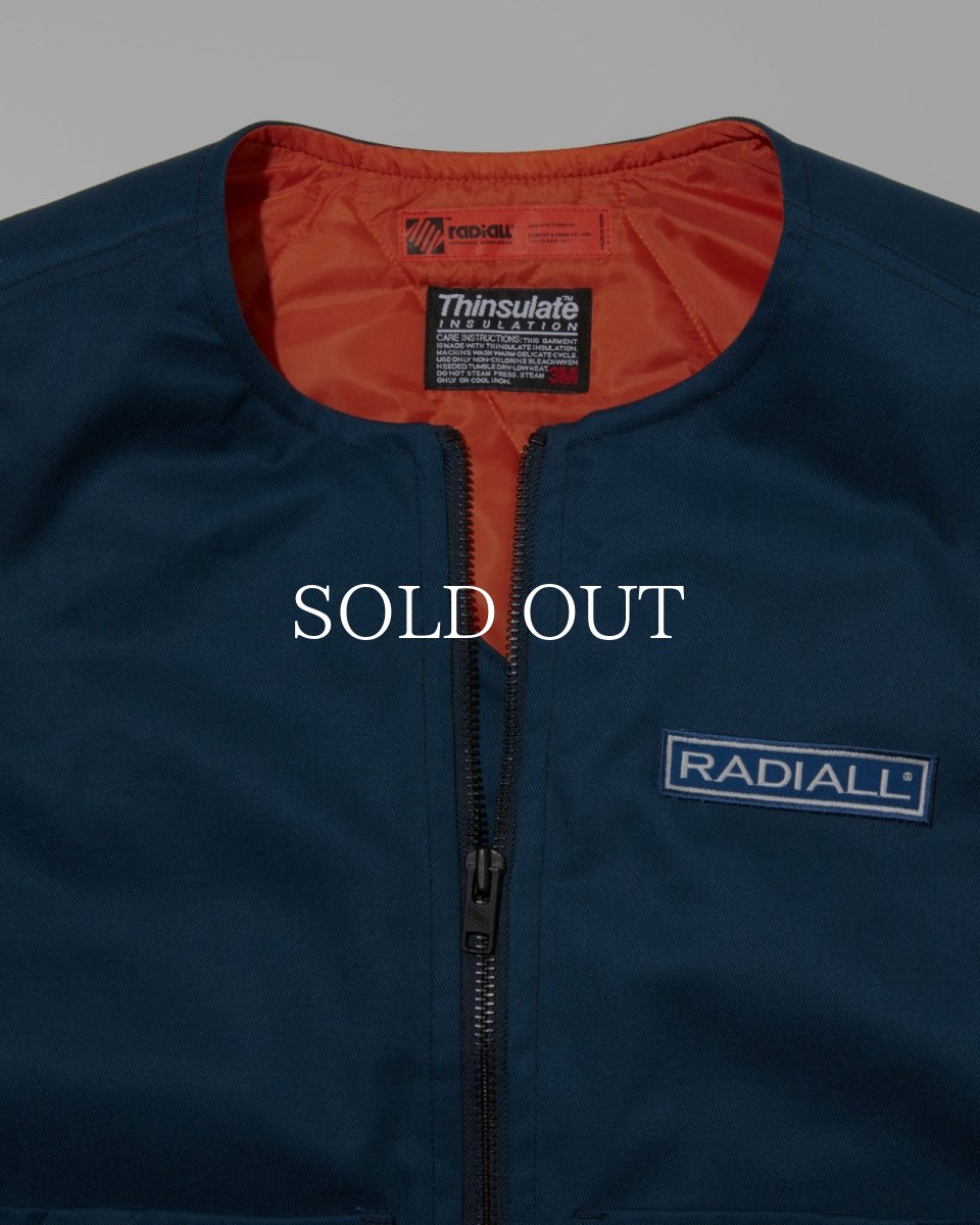 画像9: RADIALL  CNQ RIVERSIDE - ZIP UP VEST (9)
