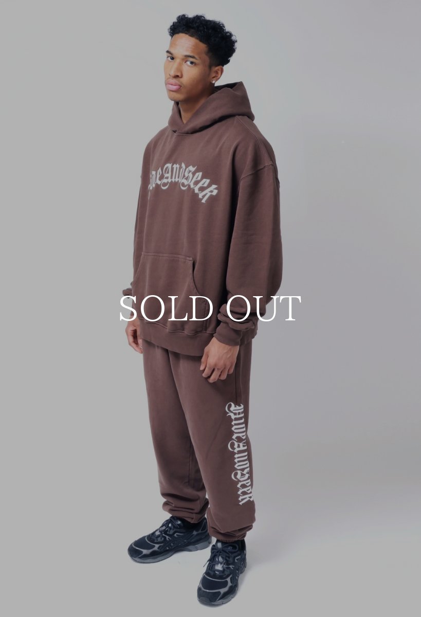 画像4: HideandSeek  Old English Hooded Sweat Shirt (4)