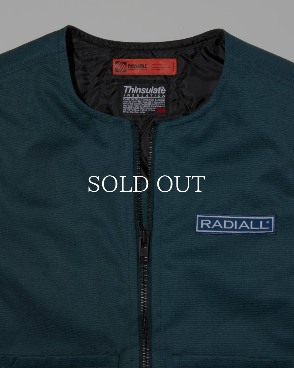 画像15: RADIALL  CNQ RIVERSIDE - ZIP UP VEST (15)