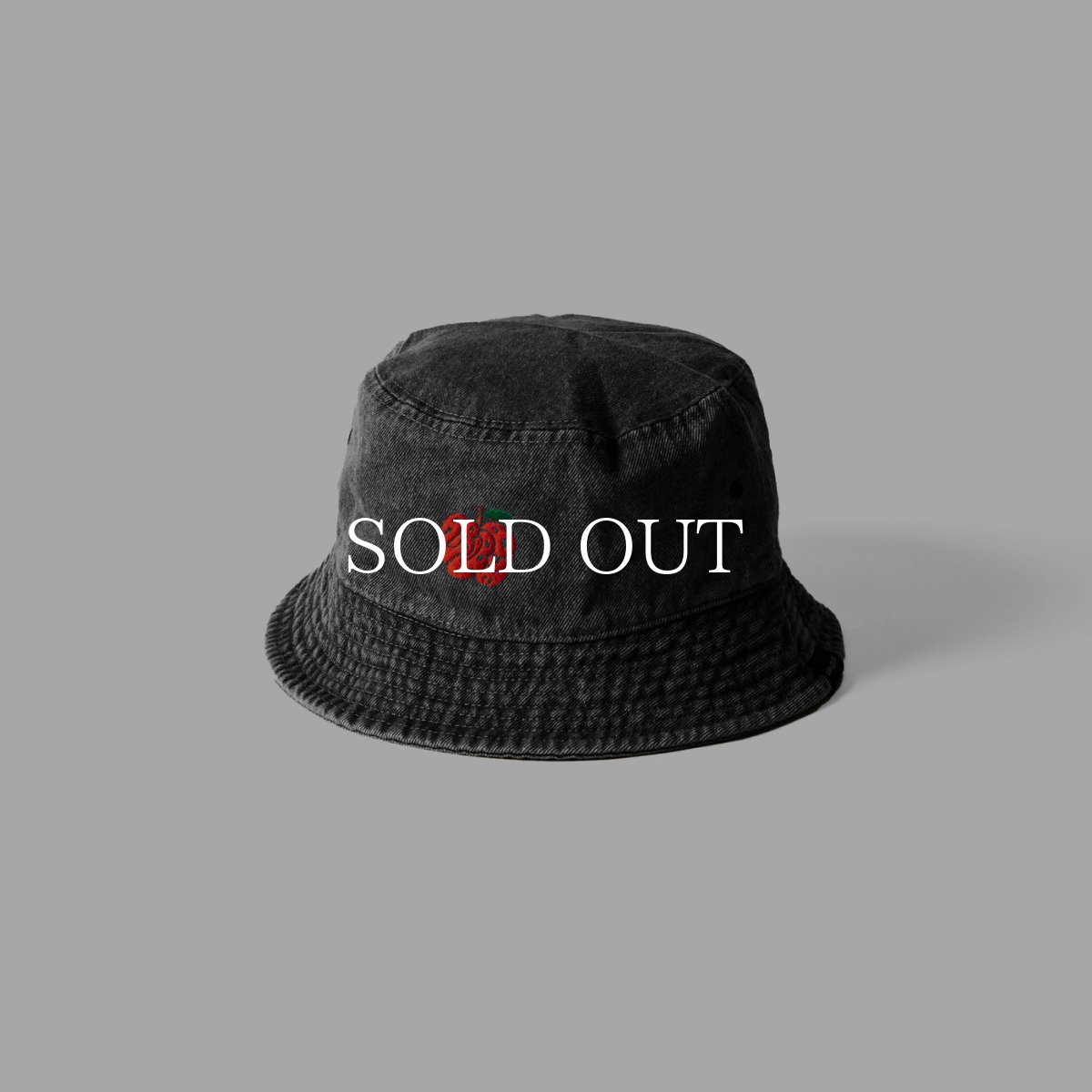 画像2: APPLEBUM  “APPLE LOGO" DENIM BUCKET HAT (2)